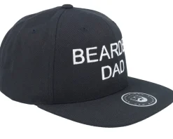 Sale Bearded Man Bearded Dad Black Snapback -