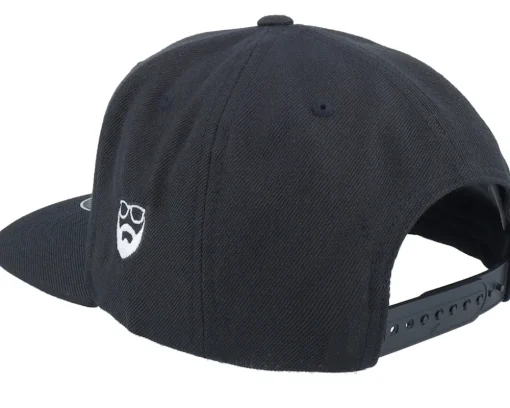 Sale Bearded Man Bearded Dad Black Snapback -