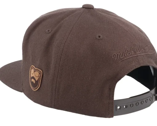 Snapback-Bearded Man Bearded Since Birth Patch Brown Snapback -