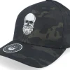 Flexfit-Bearded Man Bearded Skull Black Camo Flexfit -