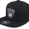 Snapback-Bearded Man Bearded Sword Badge Black Snapback -