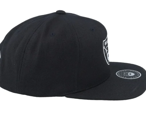 Snapback-Bearded Man Bearded Sword Badge Black Snapback -