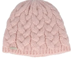 Online Seeberger Beautiful Cabl knit Beanie - Pink