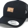 Trucker-Hunter Bent Rod Patch Black Trucker -