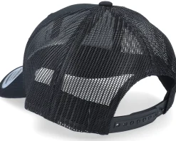 Trucker-Hunter Bent Rod Patch Black Trucker -