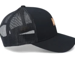 Trucker-Hunter Bent Rod Patch Black Trucker -
