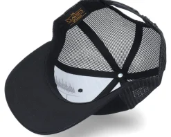 Trucker-Hunter Bent Rod Patch Black Trucker -