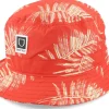 Outlet Brixton Beta Packable Hat Aloha Bucket - Red