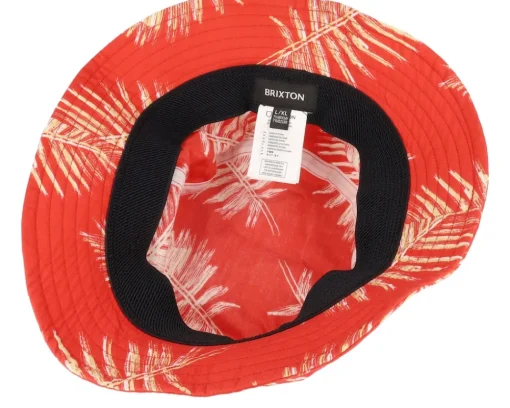 Outlet Brixton Beta Packable Hat Aloha Bucket - Red
