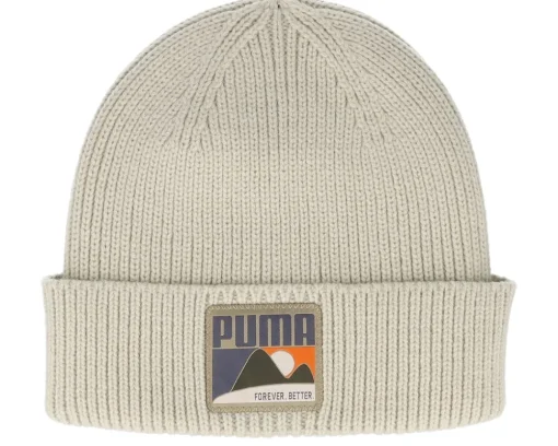 Clearance Puma Better Sportswear Beanie Desert Dust Cuff -