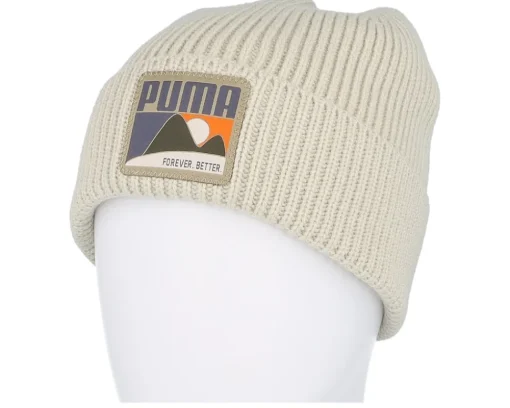 Clearance Puma Better Sportswear Beanie Desert Dust Cuff -