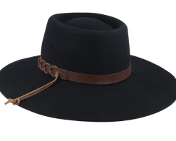 Outlet Brixton Big Australian Woolfelt By Statesman Traveller - Black