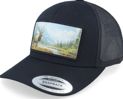 Flexfit-Hunter Big Deer Wide Timber Kanati Camo Pattern Flexfit -
