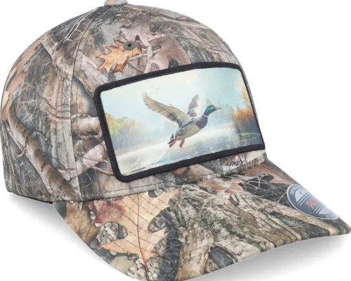 Flexfit-Hunter Big Duck Wide Timber Kanati Camo Pattern Flexfit -