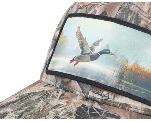 Flexfit-Hunter Big Duck Wide Timber Kanati Camo Pattern Flexfit -