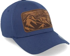 New Wild Spirit Big Mountain & Birds Patch Navy Flexfit -