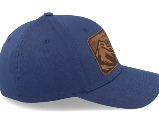 New Wild Spirit Big Mountain & Birds Patch Navy Flexfit -
