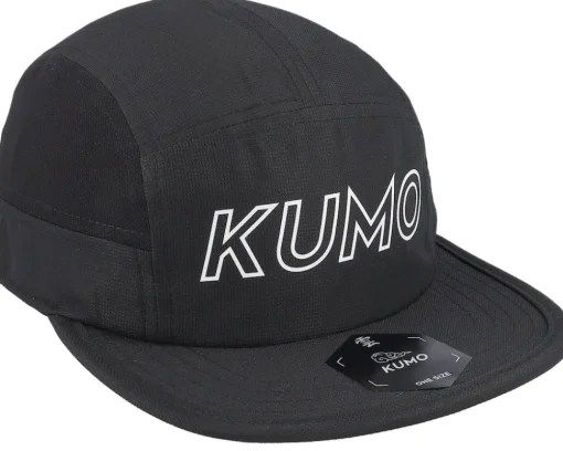 Outlet Kumo Big Print Logo Cloudfit Black 5-panel -