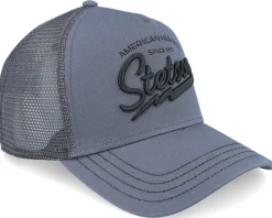 Trucker-Stetson Big Size American Heritage Classic Charcoal A-Frame Trucker -