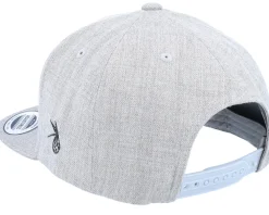 Snapback | Kids-Kiddo Cap Bindle Shoe House Heather Grey Snapback -