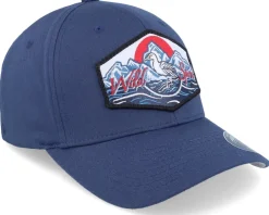 Fashion Wild Spirit Bird & Mountains Patch Navy Flexfit -