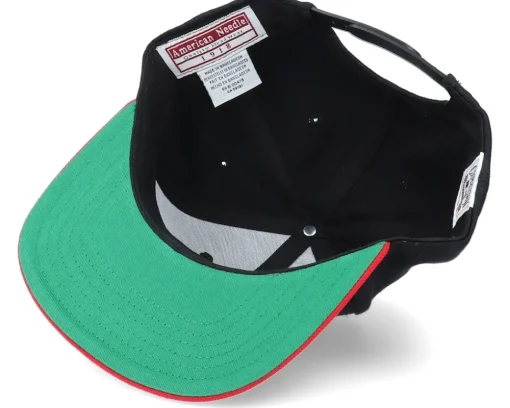 Sale American Needle Birmingham Black Barons 400 Series Black & Red Snapback -