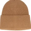 Fashion Beechfield Biscuit Oversized Cuff Blank Beanie - Brown