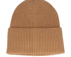 Fashion Beechfield Biscuit Oversized Cuff Blank Beanie - Brown