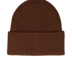 Fashion Beechfield Biscuit Oversized Cuff Blank Beanie - Brown