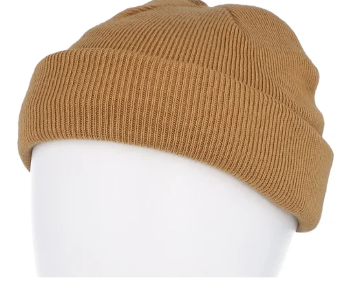 Discount Beechfield Biscuit Recycled Mini Fisherman Short Beanie - Beige