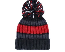 Discount Beechfield Black Cherry Hygge Striped Pom -