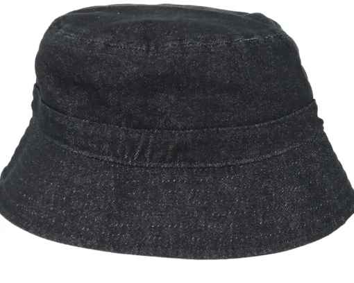 Buckets-Yupoong Black Denim Bucket -