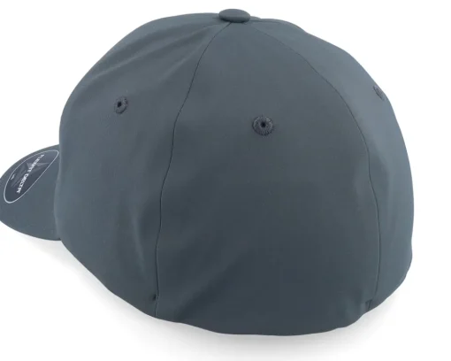 Online Skillfish Black Fish Hook Logo Delta Fit Charcoal Flexfit - Grey