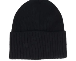 Organic Beanies-Beechfield Oversized Cuff Blank Beanie - Black