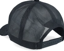 Trucker-Calza Pennello Panther Big Patch Velvet Trucker - Black