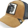 Trucker-Goorin Bros. Black Panther Panthuroy Cord Whisky Trucker - Beige