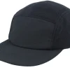 Blanks-Beechfield Recycled Fleece Camper 5-Panel - Black