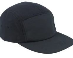 Blanks-Beechfield Recycled Fleece Camper 5-Panel - Black