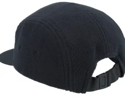 Blanks-Beechfield Recycled Fleece Camper 5-Panel - Black