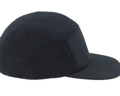 Blanks-Beechfield Recycled Fleece Camper 5-Panel - Black