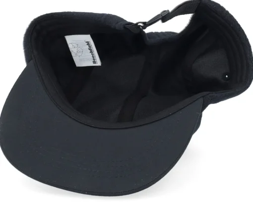 Blanks-Beechfield Recycled Fleece Camper 5-Panel - Black