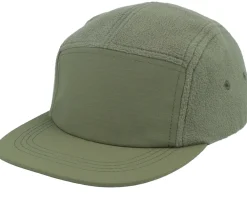 Blanks-Beechfield Recycled Fleece Camper 5-Panel - Black