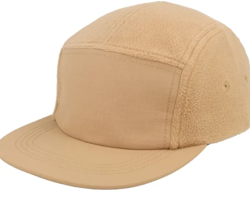 Blanks-Beechfield Recycled Fleece Camper 5-Panel - Black