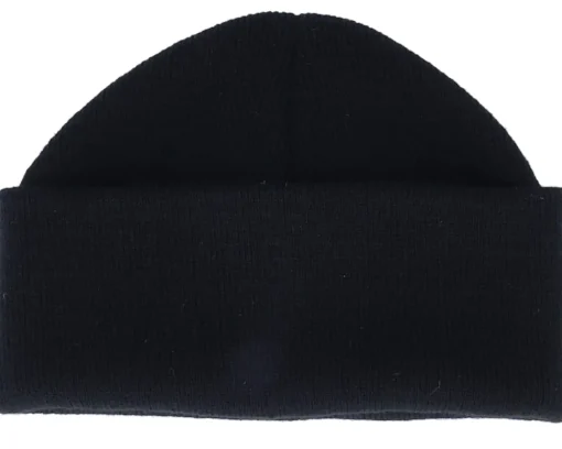 Sale Beechfield Black Short Blank Beanie -