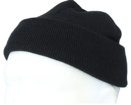 Sale Beechfield Black Short Blank Beanie -
