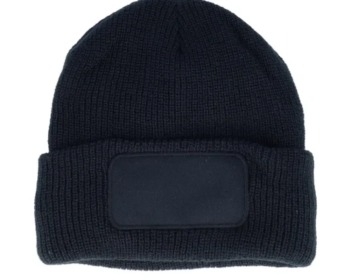 New Beechfield Thinsulate Patch Cuff - Black