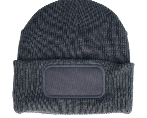 New Beechfield Thinsulate Patch Cuff - Black