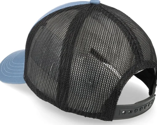 Clearance American Needle Black-Breaker Blue Brush Twill Valin Trucker -