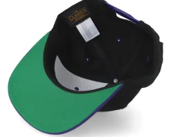 Snapback | Blanks-Yupoong /Purple Snapback - Black