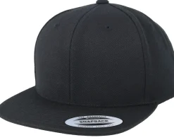 Snapback | Blanks-Yupoong /Purple Snapback - Black